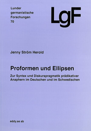 Proformen und Ellipsen