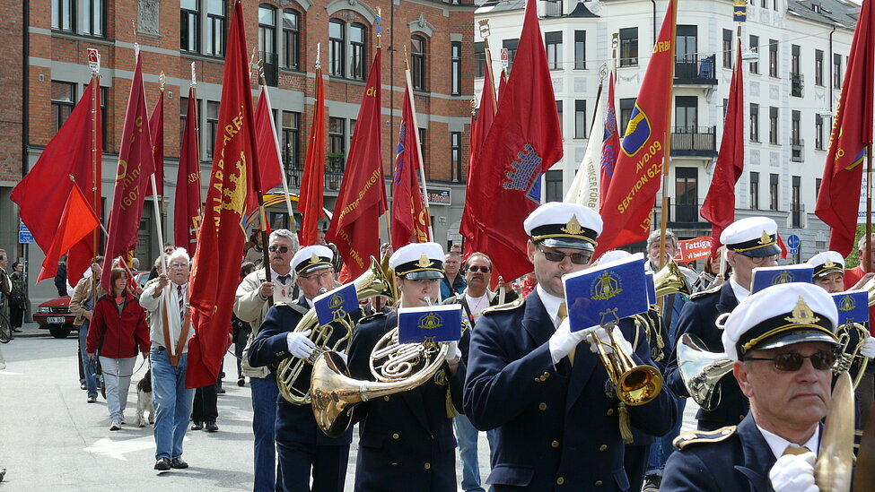 1 maj i Malmö. Foto: Roger Johansson