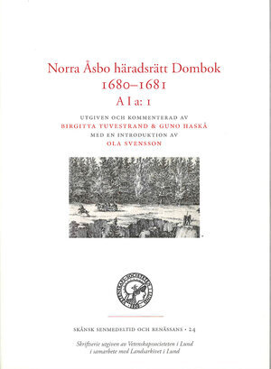 Norra Åsbo häradsrätt dombok 1680–1681