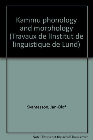 Kammu phonology and morphology