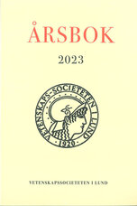 Vetenskapssocieteten i Lund. Årsbok 2023