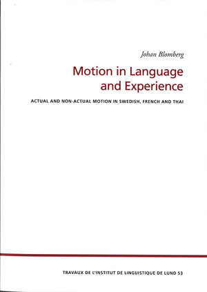 Motion in Language and Experience